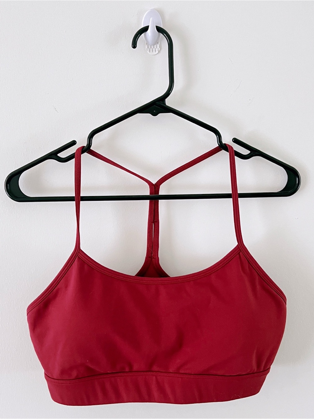 AZUR FIT | WINE RED RACERBACK SPORTS BRA